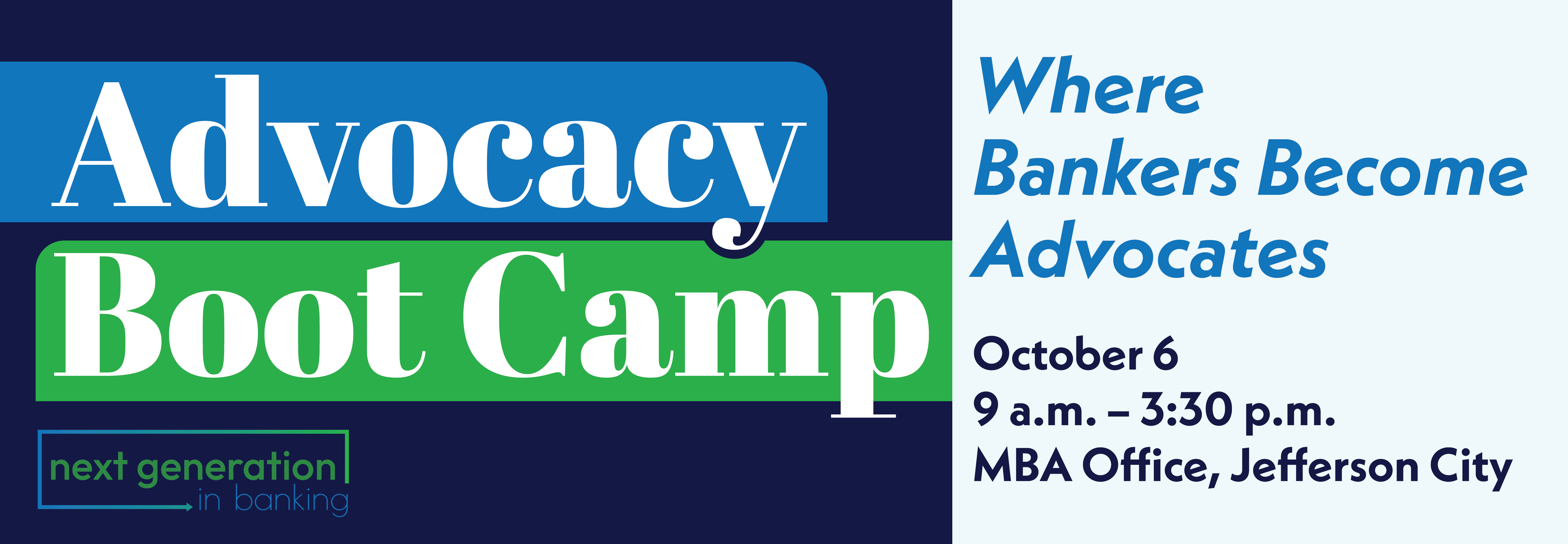 MBA Advocacy Boot Camp